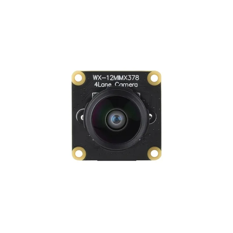 IMX378-190 12.3MP Fisheye Lens Camera Type B, 190° FOV, Rolling Shutter, Compatible With Raspberry Pi Series Boards
