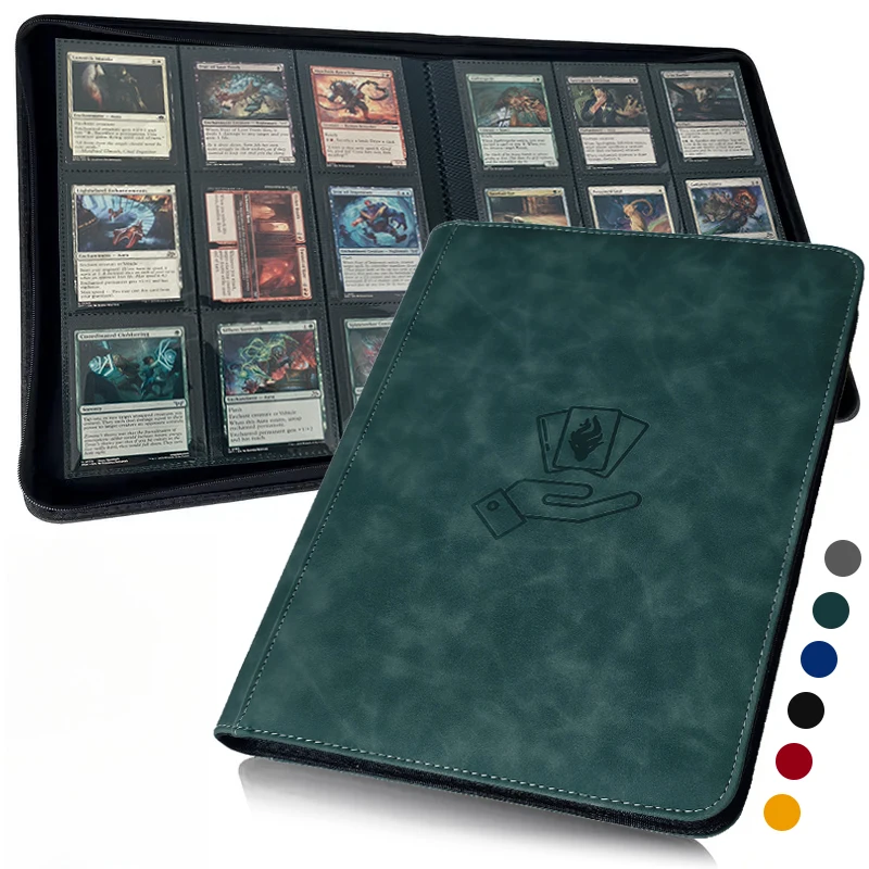 

9 Pocket Card Binder,360 Pockets Trading Card Binder,Double Sided Pocket Collection Binder,Card Folder for MTG,TCG,Game Cards