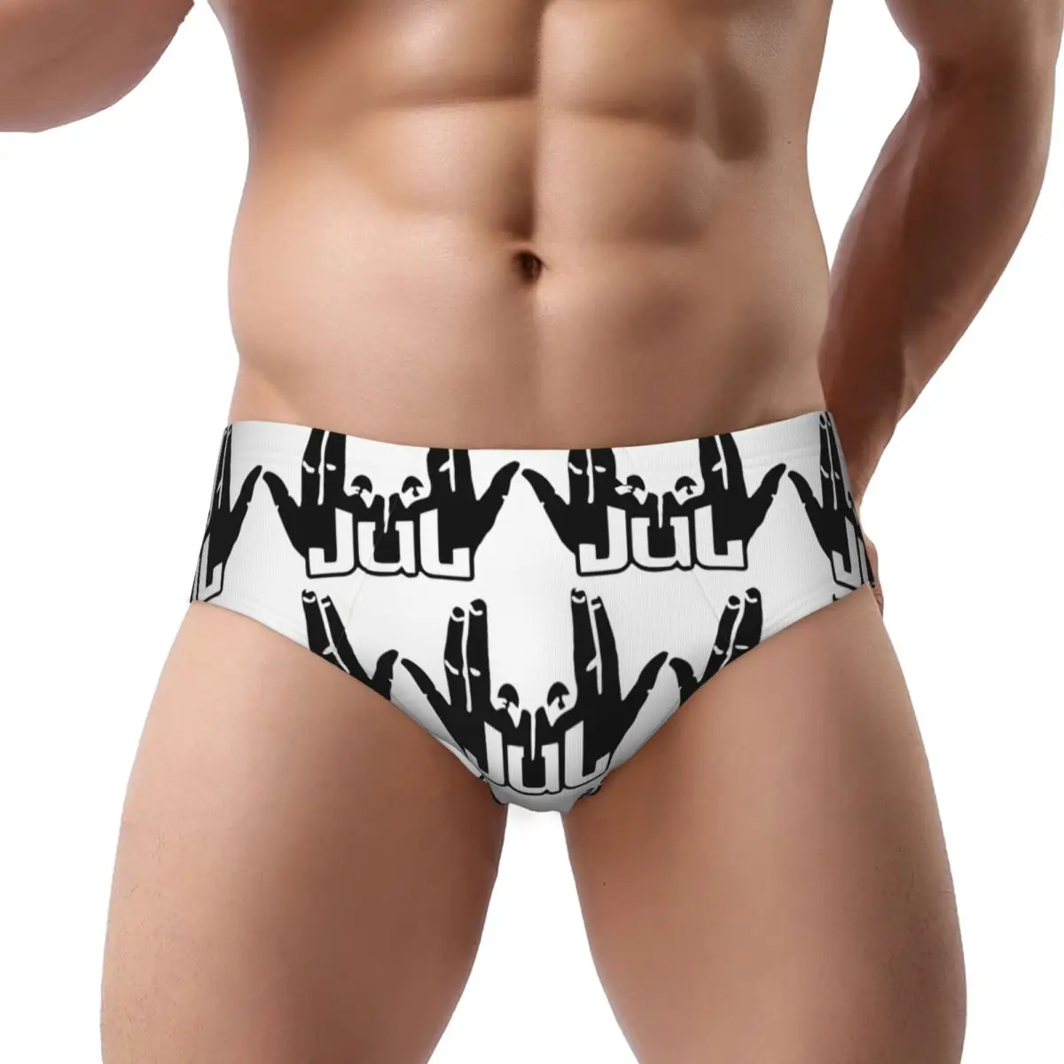 

Jul Sign 2 Men Triangle Panties Ventilate Boxer Underpants Short Underwear for Homme Man Boyfriend Gifts