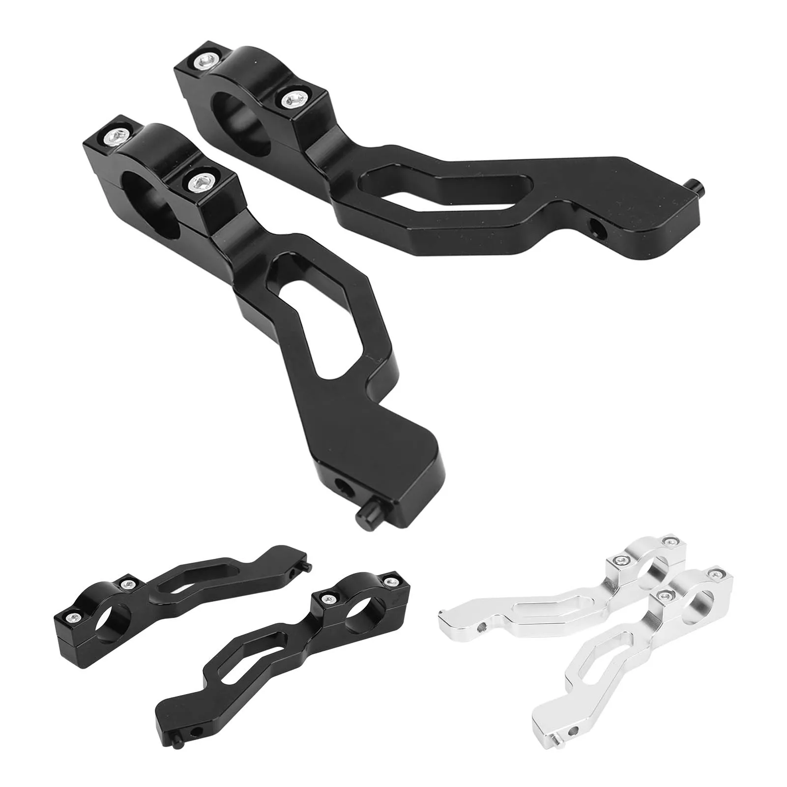 Powersports-guardamanos para moto de nieve, Kit de soportes de montaje, repuesto de aluminio para Polaris 600, 800, 850