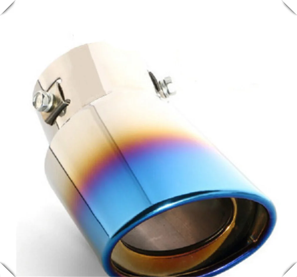 Universal Car Accessories Exhaust pipe muffler tail throat for Volkswagen vw Phaeton 4.2 EOS 3.2 V6 Touareg - view 5