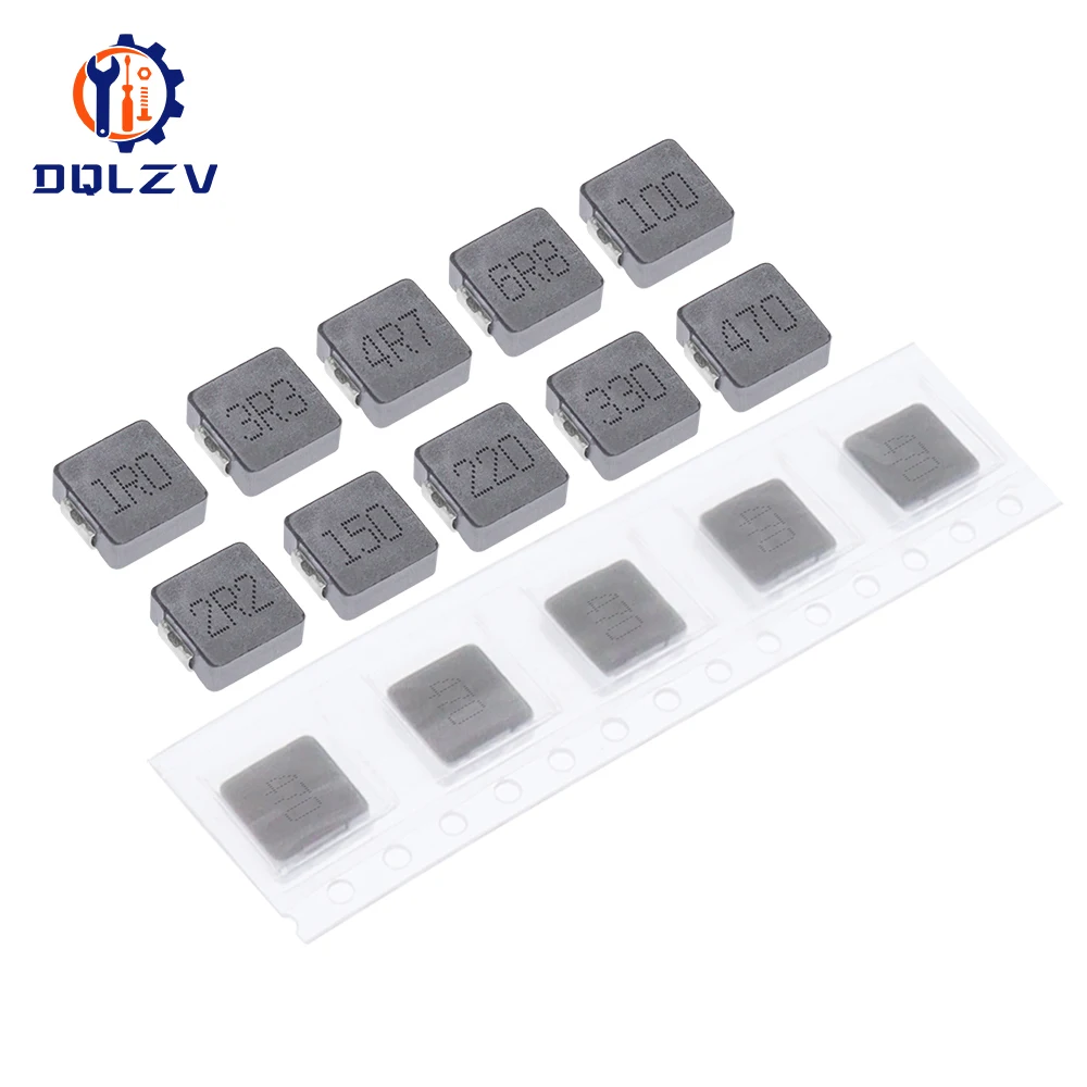 0630 SMD Molding Power Inductors 0630 1UH 1.5UH 2.2UH 3.3UH 4.7UH 6.8UH 10UH 15UH 22UH 33UH 47UH 1R0 2R2 Power Inductor