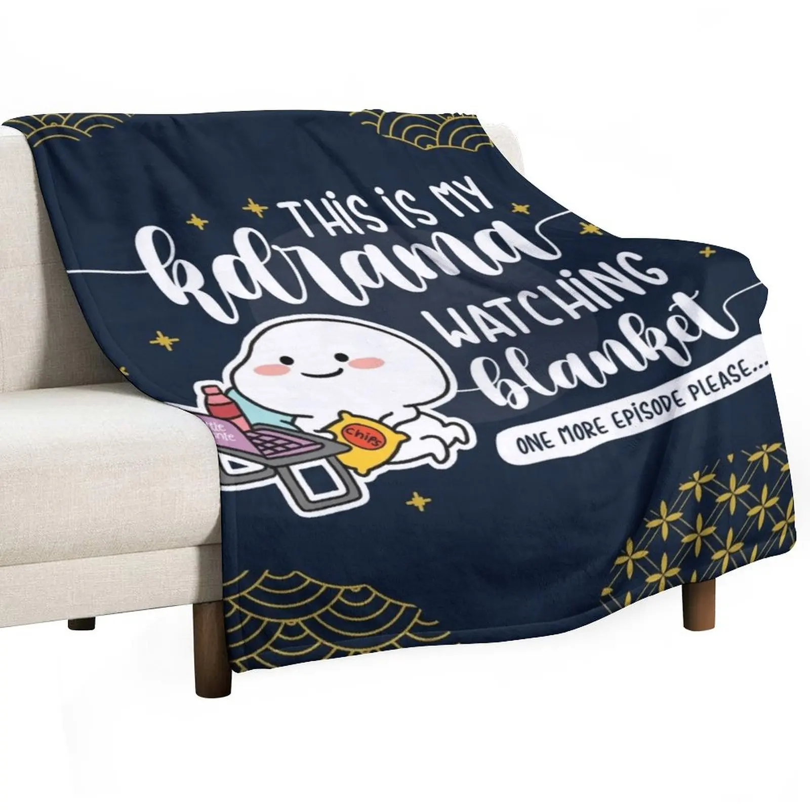 

This is My Kdrama Watching Blanket Gift for Kdrama Fans Throw Blanket Custom Sleeping Bag Hairy Blankets
