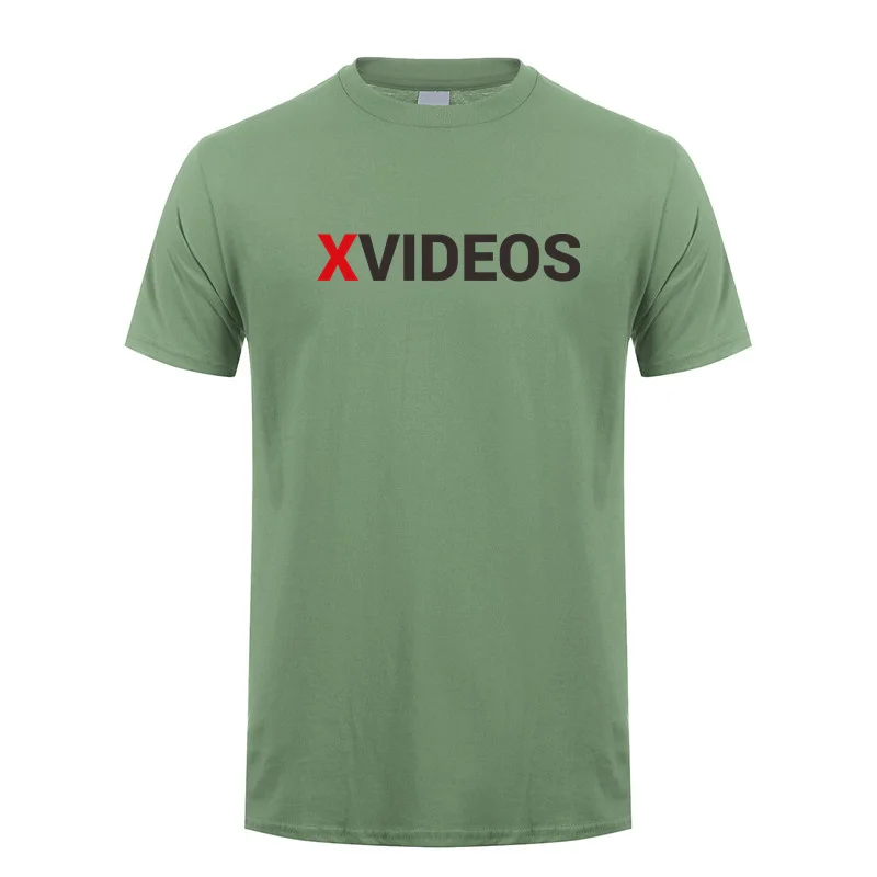 Xvideos T Shirt Summer Men Cotton Short Sleeve Xvideos T-shirts Mans Gift Tees LH-511