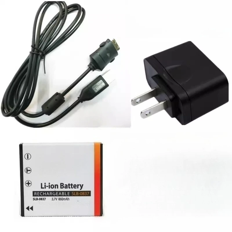 

Для Samsung Blues NV3 L73 NV5 NV7 I70: аккумулятор SLB-0837 + зарядное устройство + кабель для передачи данных