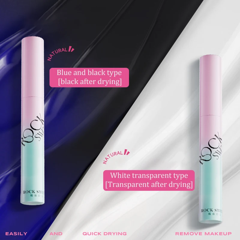 ROCK SWEET False Eyelash Glue Super Sticky Quick-drying Waterproof Long-lasting Gentle Natural Traceless Makeup Liquid