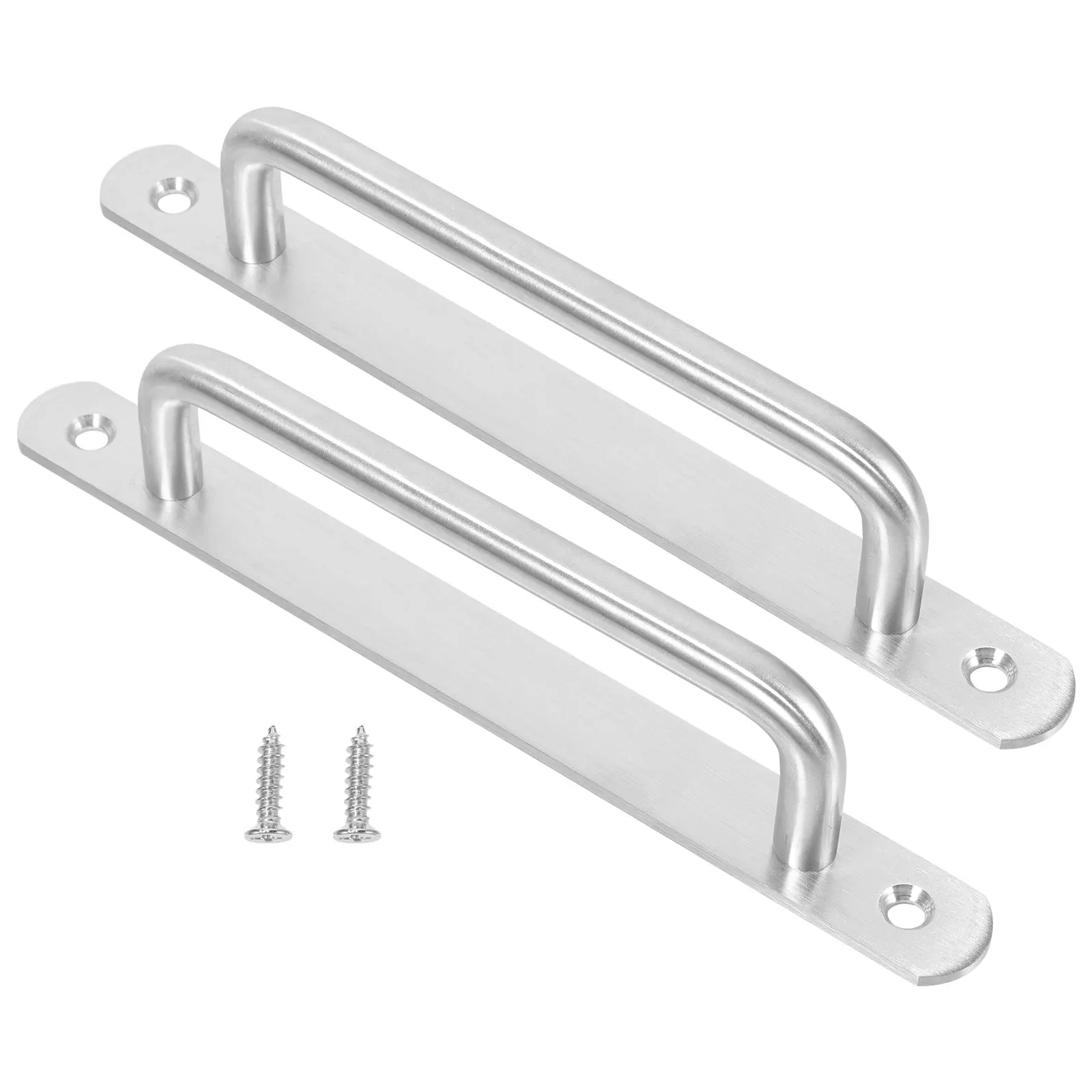 

2Pcs StainlessSteelDoorH RusticBarnSliding ModernDouble AntiRust ClosetPulls H Closet H les les Hardware Furniture