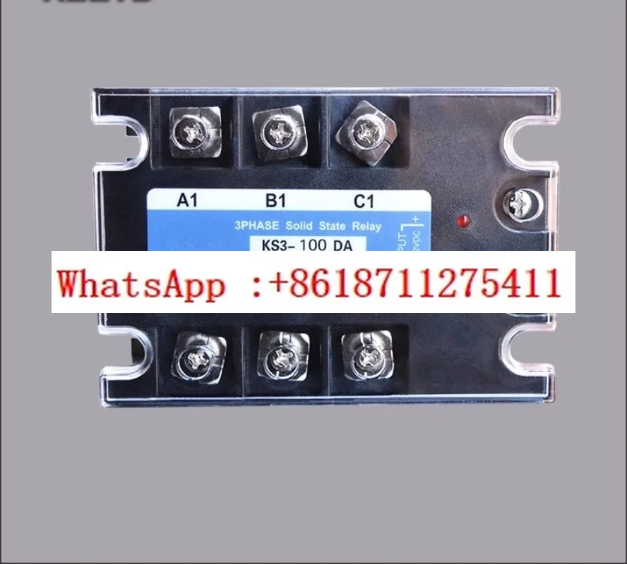 

Трехфазное твердотельное реле 100А, 380 В, взрывозащищенный контактор сенсорной точки SSR, бренд KZLTD KS3-100DA