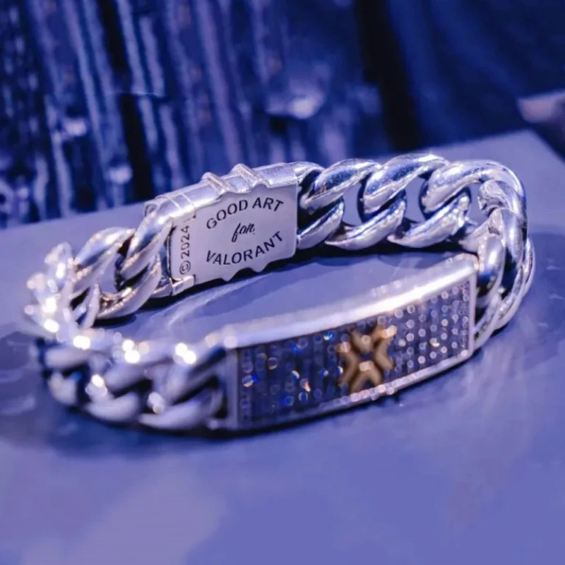 

Kang Kang Popular FPS Game 2D Peripheral Character Bracelets with The Same Style Cosplay Costumes DIY Props Fashion Jewelry