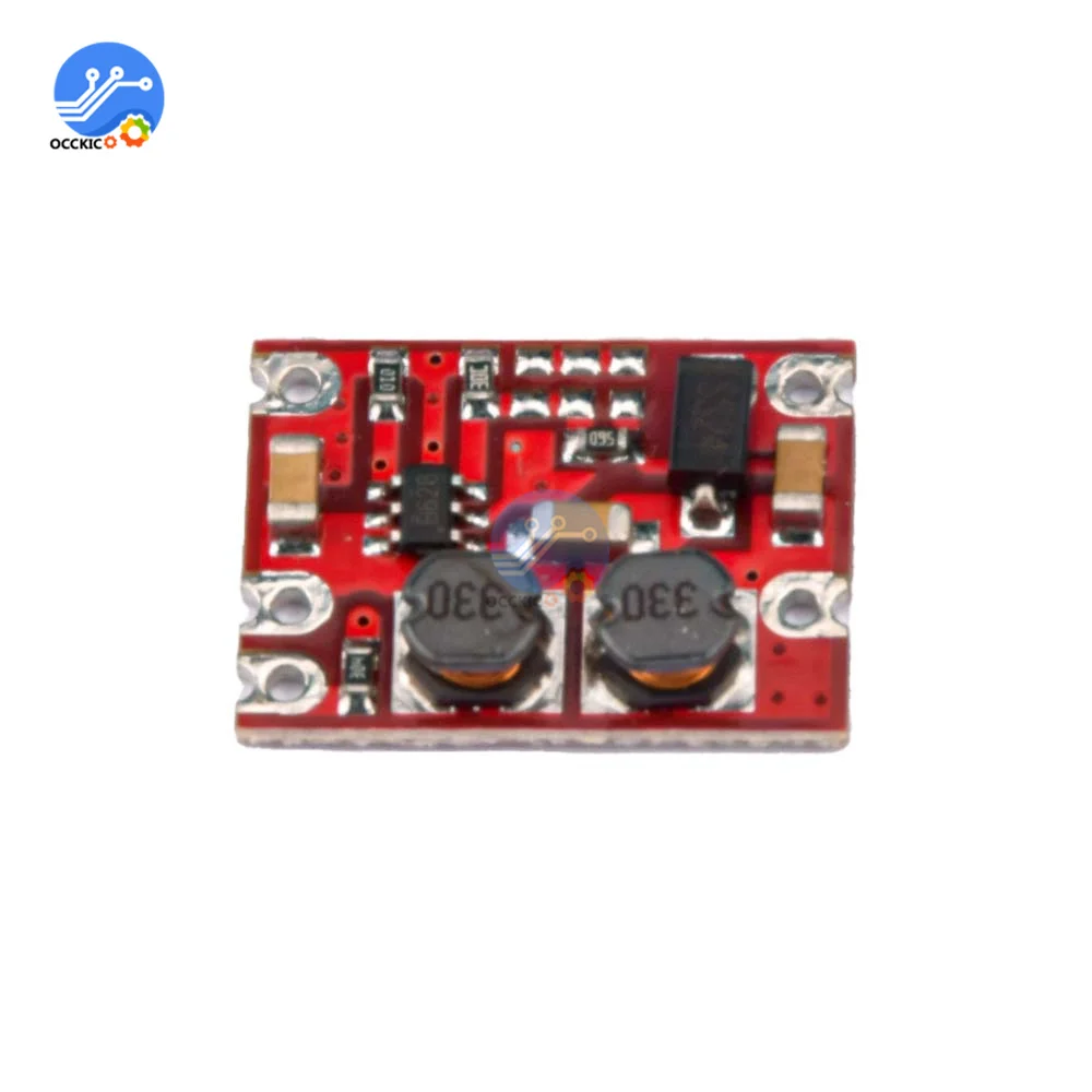 S09 DC-DC Automatic Buck Boost Power Module Step Up and Down Board Input 3V-15V Output 3.3V/5V/4.2V/9V/12V Electronic DIY PCB