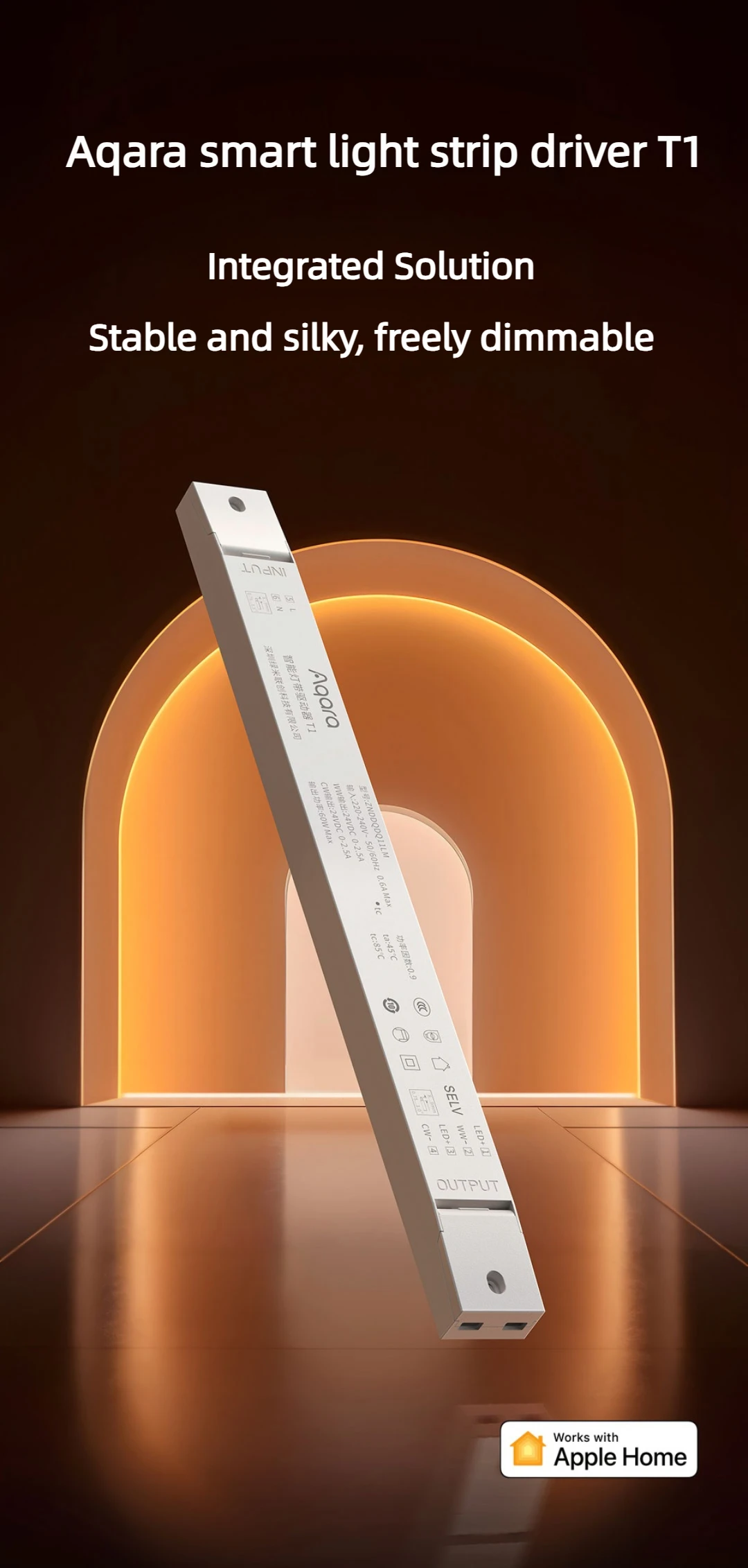 Aqara Smart Light Strip Driver T1 ZigBee-Controller für LED-Lichtstreifen Dimmbar Einstellbare Farbtemperatur Ganzhausdimmer – Detail 1