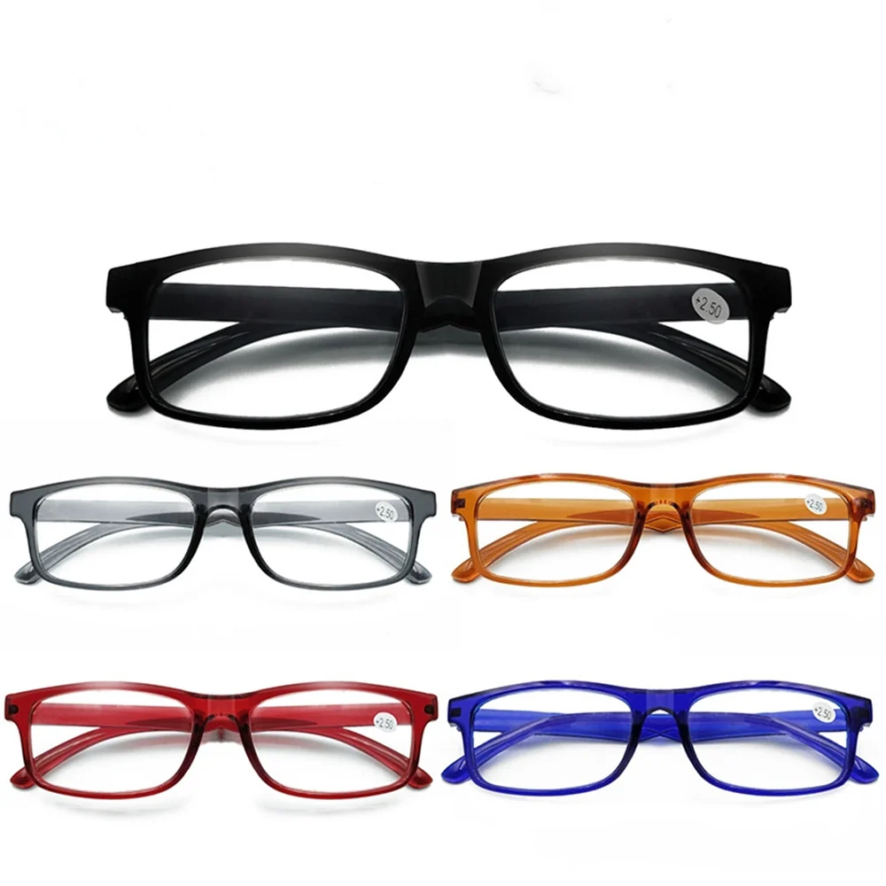 

HD Anti-Blue Light Reading Glasses Men Women Elderly Presbyopia Glasses Radiation Protection Square Optical Computer Glasses