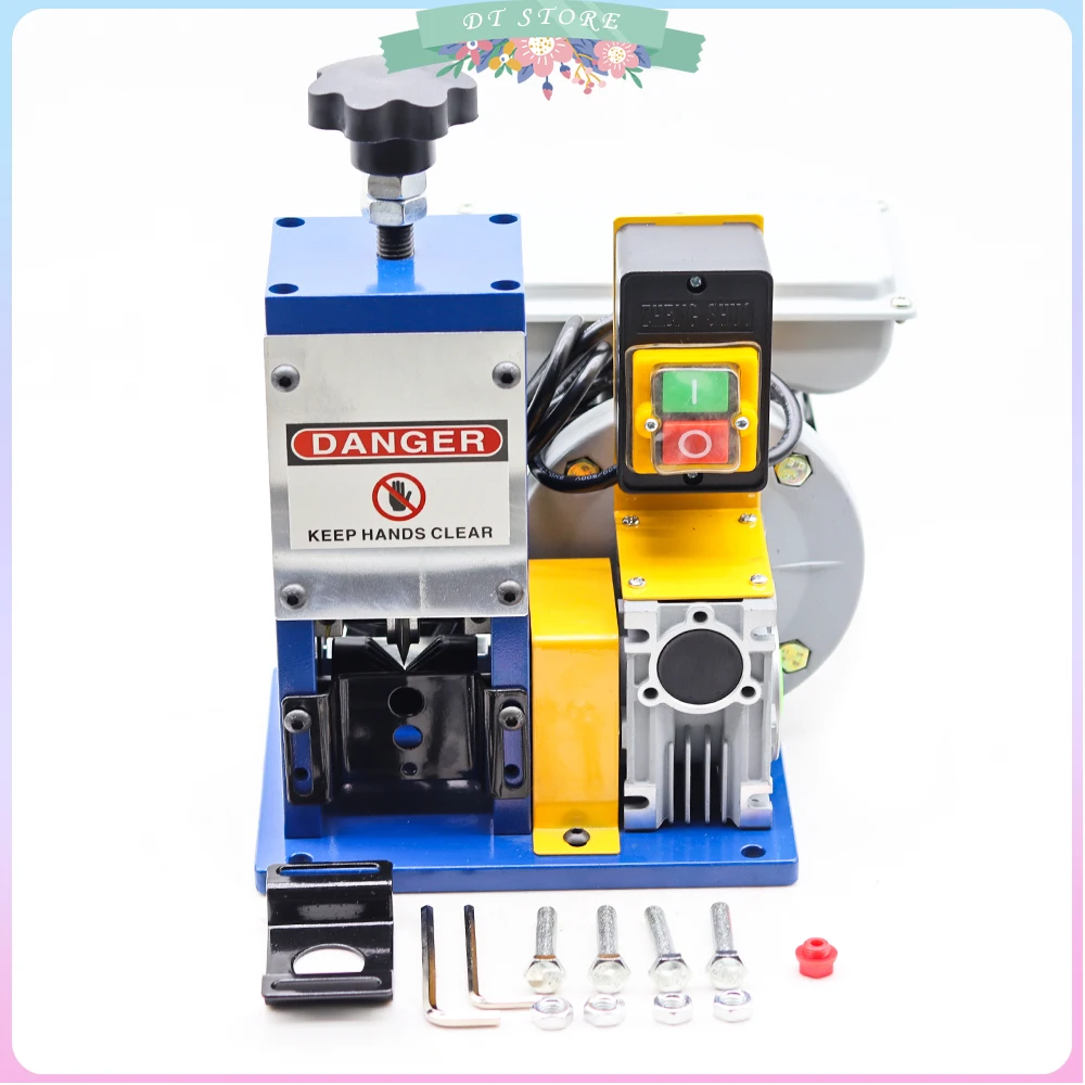 220V/110V Electric Wire Stripping Machine 1.5-25mm Cable Stripper Portable Wire Stripper for Scrap Copper Recycling