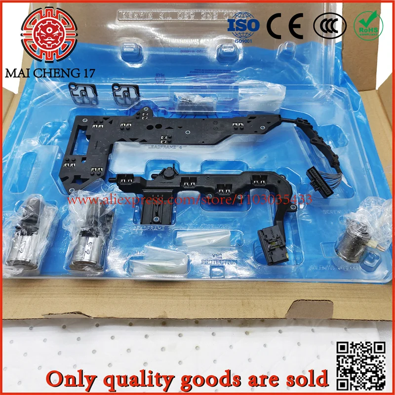 

New0B5 Original BorgWarner Transmission Solenoid & Internal Wire Harness Repair Kit DL501 0B5398048D Fits For Audi A4 A5 Q5