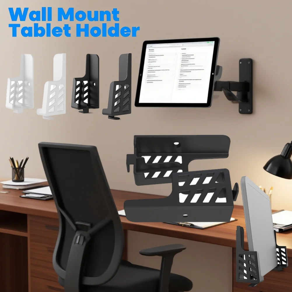 

2pcs Tablet Wall Mount Stand Phone Holder for ipad/iphone Adjustable Viewing Angle Universal Phone Frame Stand Bracket