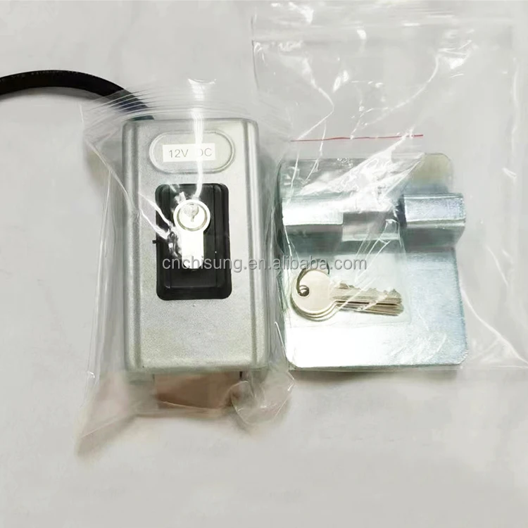 Silver Color Lock Security Electric Lock for Automatic Gate Opener