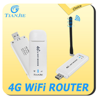 TIANJIE UF901 4G+ WiFi Router with Detachable Antenna 150Mbps Enhanced Speed Boosted Wall Penetration/Stable Signal for Office