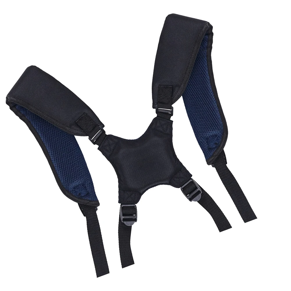 Golf Double Shoulder Strap Waterproof Golf Carrying Bag Strap Adjustable Padded Backpack Carry Strap with 4 Rotate Buckles