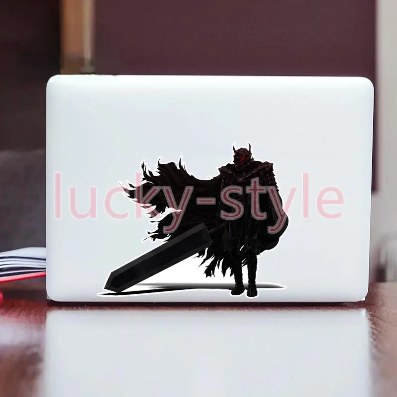 Fashion Coolest Berserk Guts with Cape Car Sticker Funny Motorcycle Car Windows Trunk Laptop Decals PVC Car Decoration