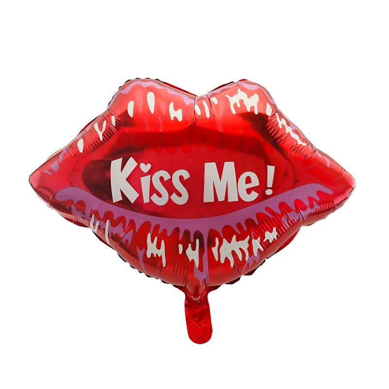 5pcs 70*66cm Lip Foil Helium Balloons For Valentine\'s Day Birthday Party Wedding Decoration Air Globos Supplies Kids Toys Gifts