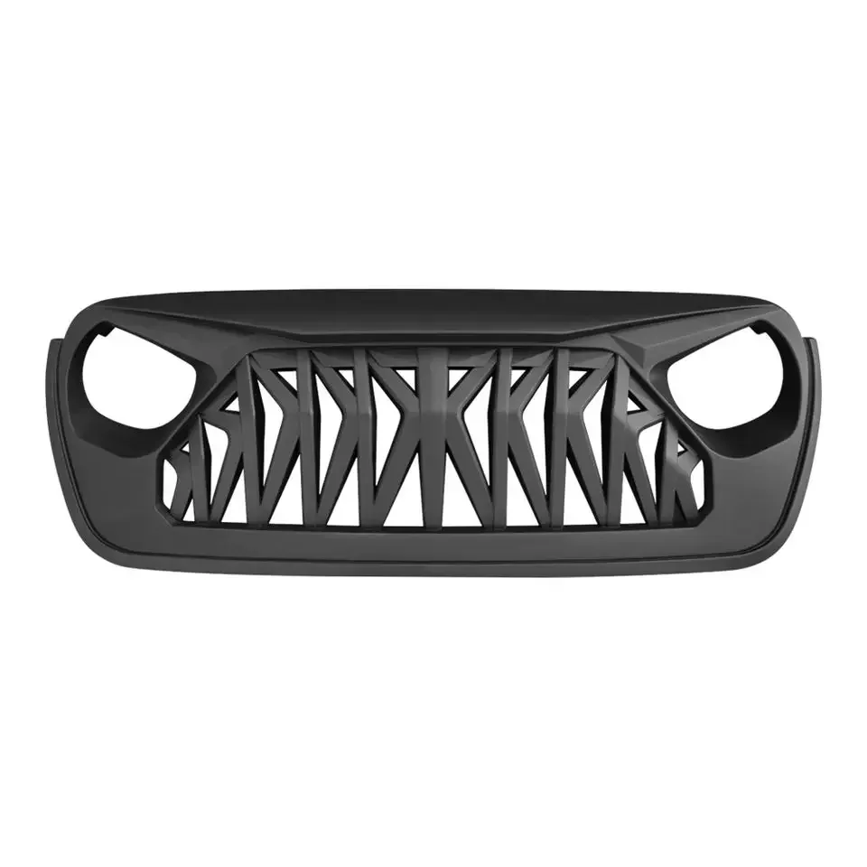 Compatible with 2018-2023 Jeep Wrangler JL Shark Grille For jeep wrangler jl accessories STOCK IN US