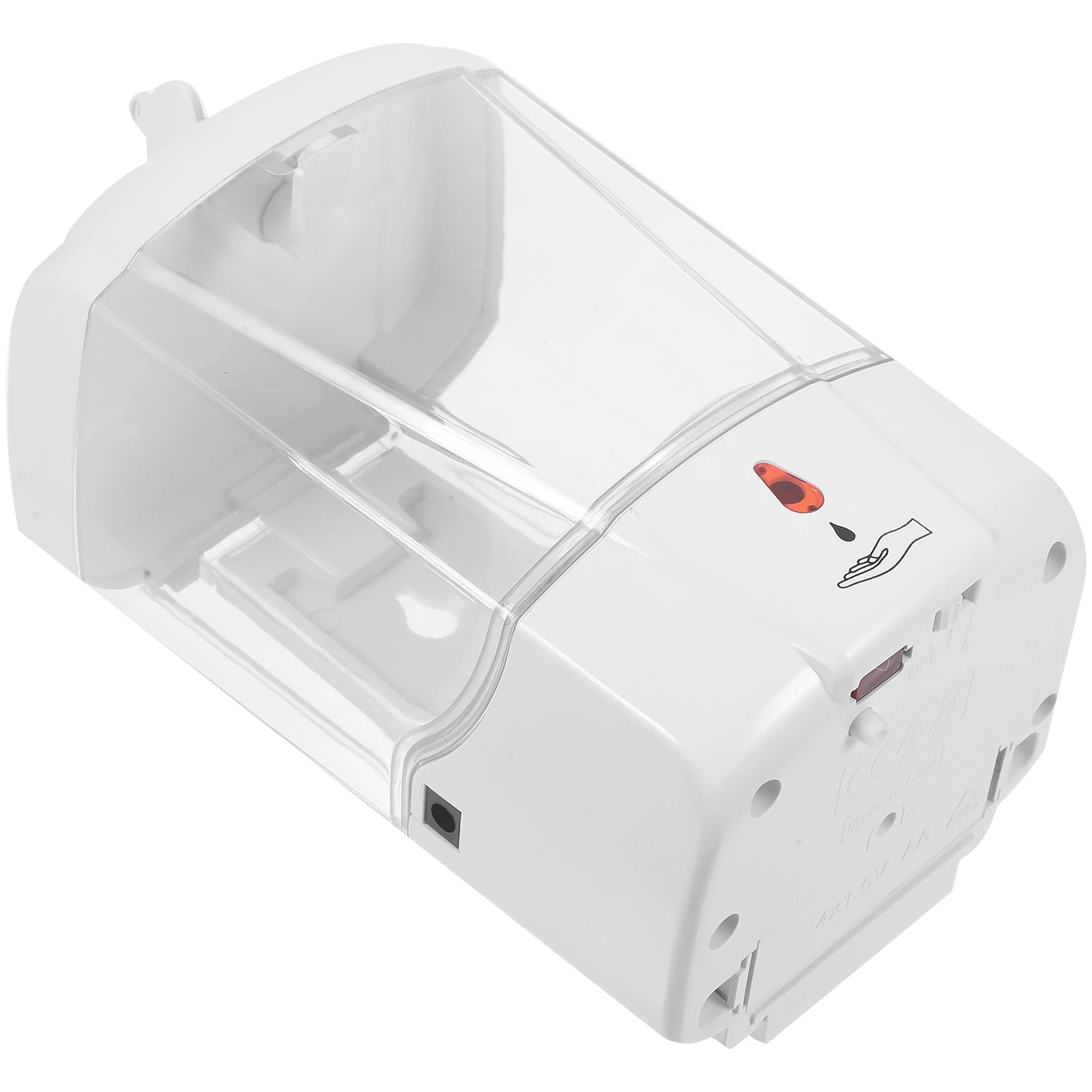 

Automatic Sensor Soap Dispenser Machine Free Punch Bottle Wall Mountable Touchless ABS Material Waterproof Non Drip Long