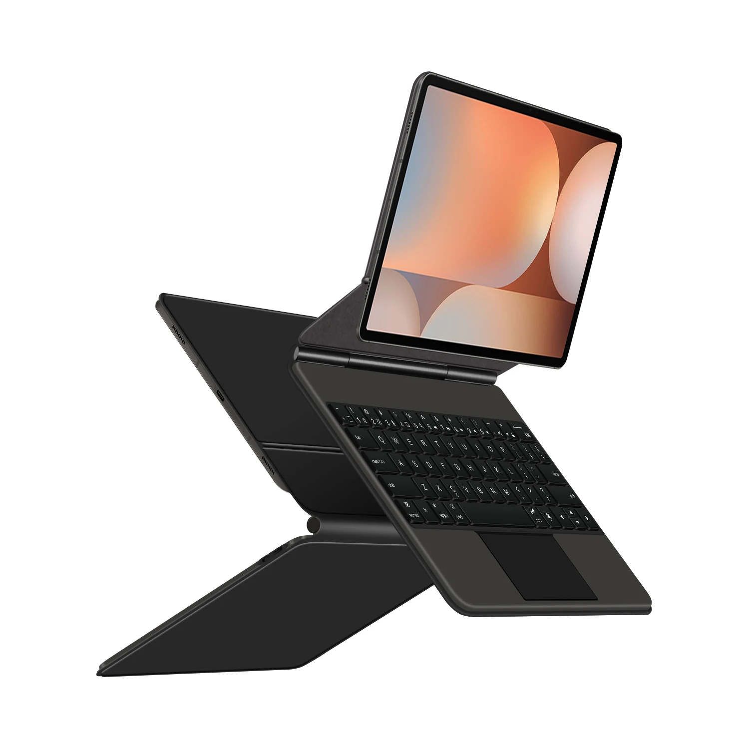 Magic Keyboard Folio for Samsung Galaxy Tab S10+ S10 Plus 12.4 Inch Tablet Smart Case SM-X820 SM-X526 X826B Keyboard Cover - view 3
