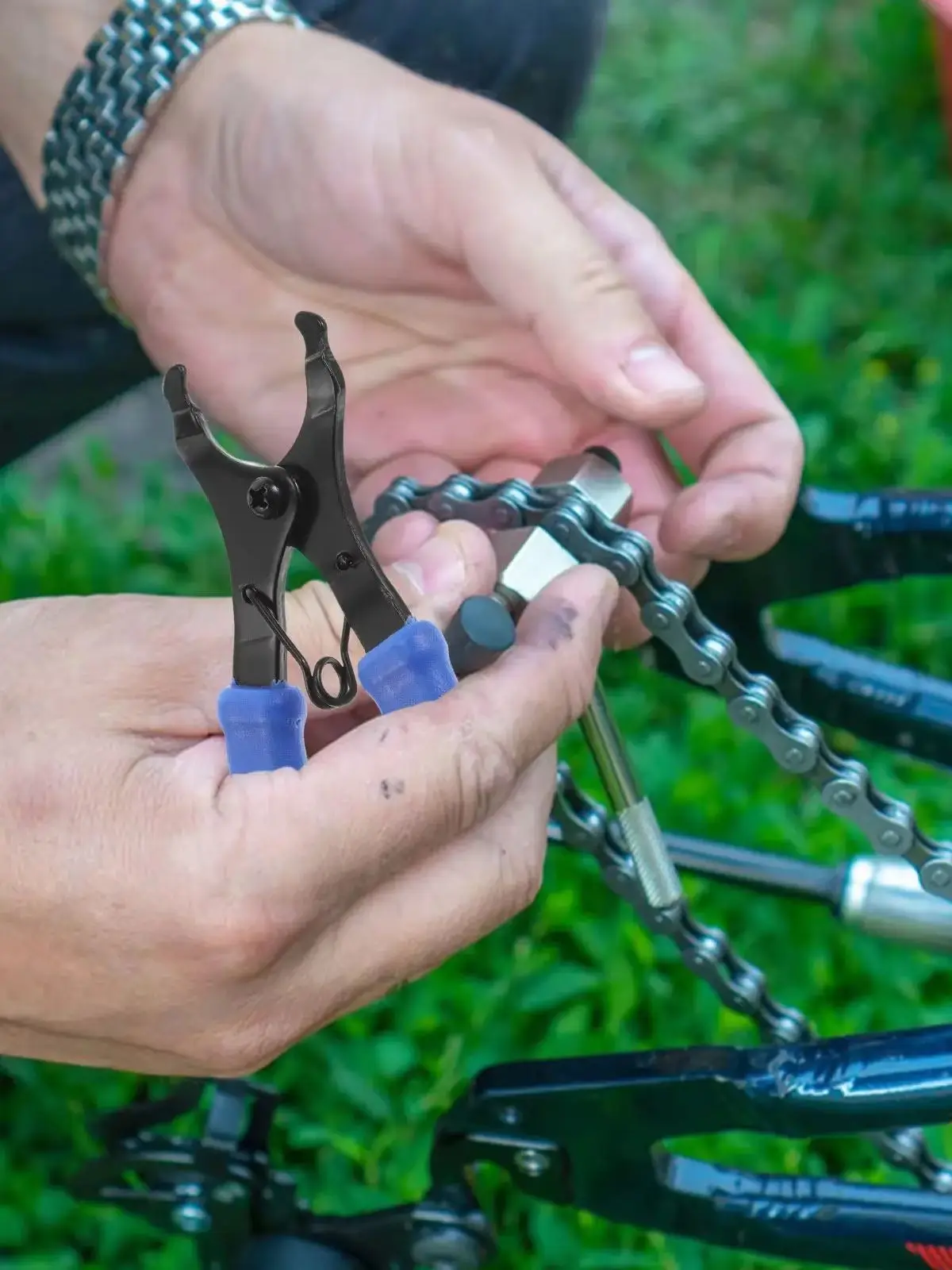 AliExpress NONE Bicycle chain disassembly tool, bicycle chain pliers quick release fixture, bicycle chain cutter