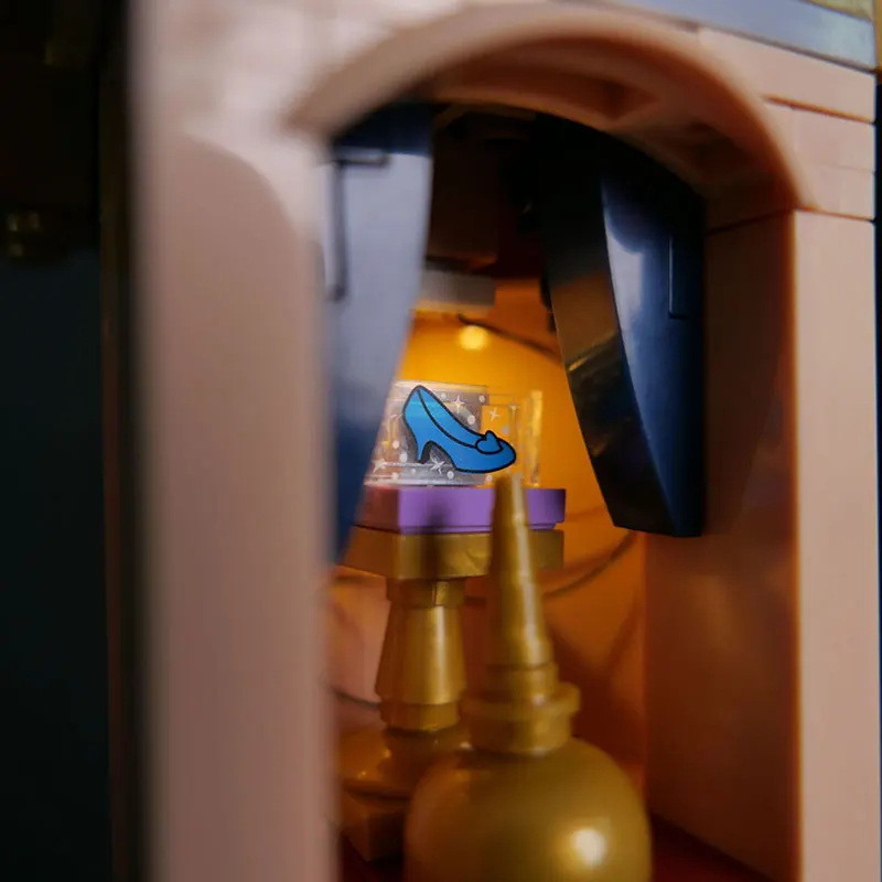 LED-lichtset voor LEGO 43222 sprookjes prinses kasteel ideeën DIY cadeau (exclusief bouwstenen stenen kits sets model)