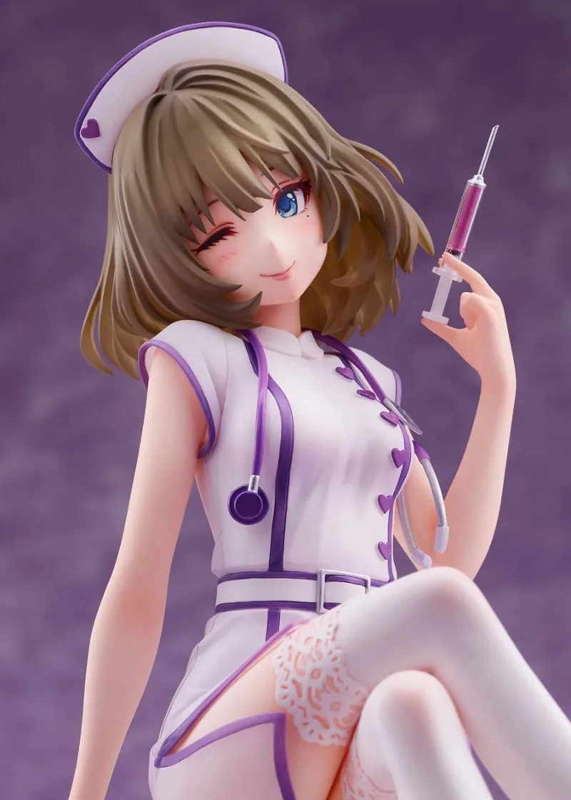 100 % Original: THE IDOLM@STER Takagaki Kaede Krankenschwesteruniform 1/7 PVC Actionfigur Anime Figur Modell Spielzeug Figur Puppe Geschenk