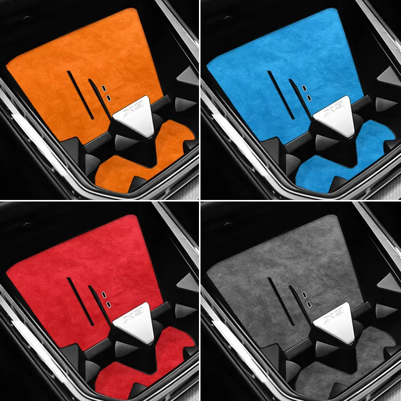 

Made of Alcantara For BMW X3 G45 G48 Car Center Console Seat Filler Storage Box Cover Trim Sticker Interior Tuning Accessories