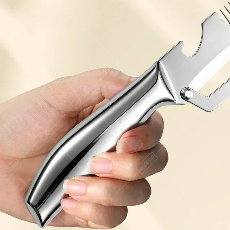 Stainless Steel Peeler 1/3pcs Flat Edge Peeler Potato Kitchen Peeler Slicer Knife Watermelon/Melon Grater Kitchen Accessories