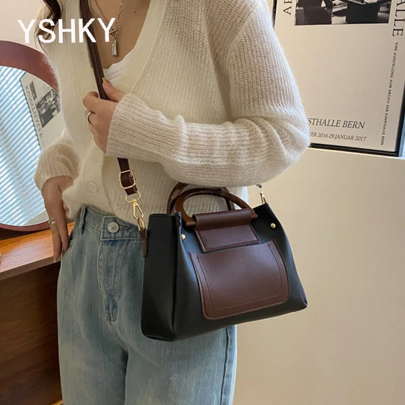 New brand shoulder Bag for 2023 women leather  Women\'s Handbags Fashion One shoulder diagonal canvas bag new letter handbag