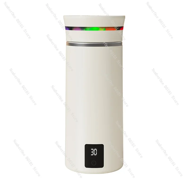

Music Bluetooth automatic mixing cup, electric temperature measurement magnetic portable coffee milk cup