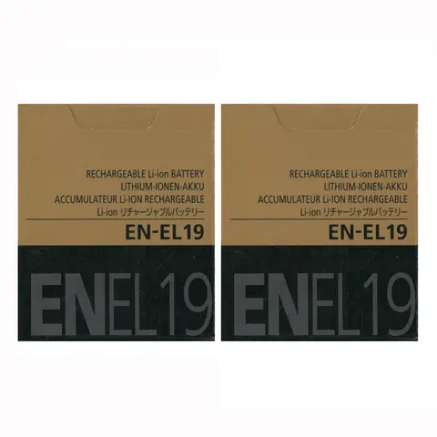 Original EN-EL19 ENEL19 Battery For Nikon Coolpix W150 S32 S100 S2800 S3200 S3300 S3500 S3600 S4100 S4200 S4300 S5200 S5300