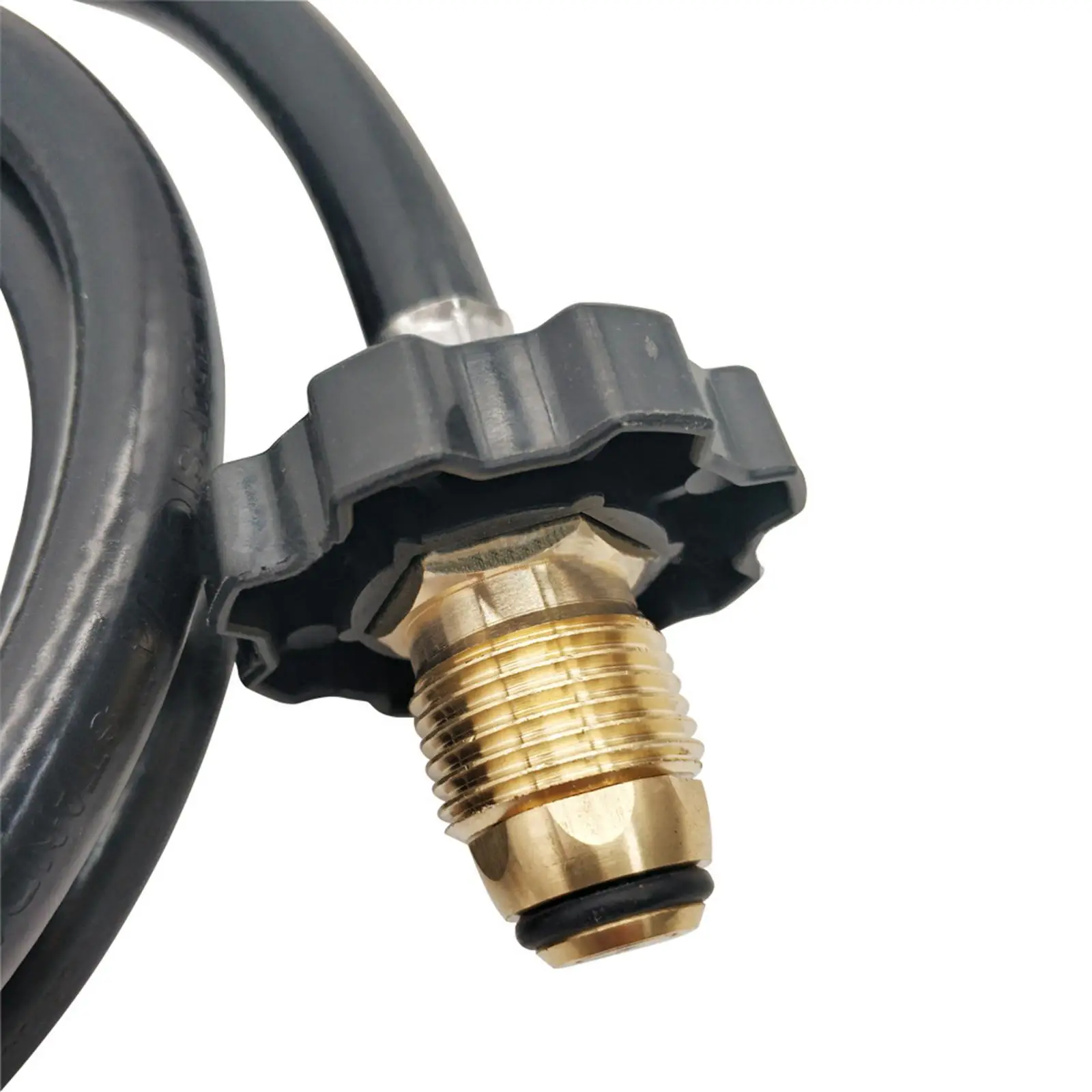 

Camping Stove Burner Propane Grill Tank Converter 6ft Rubber Hose for Picnic Barbecue Cooking