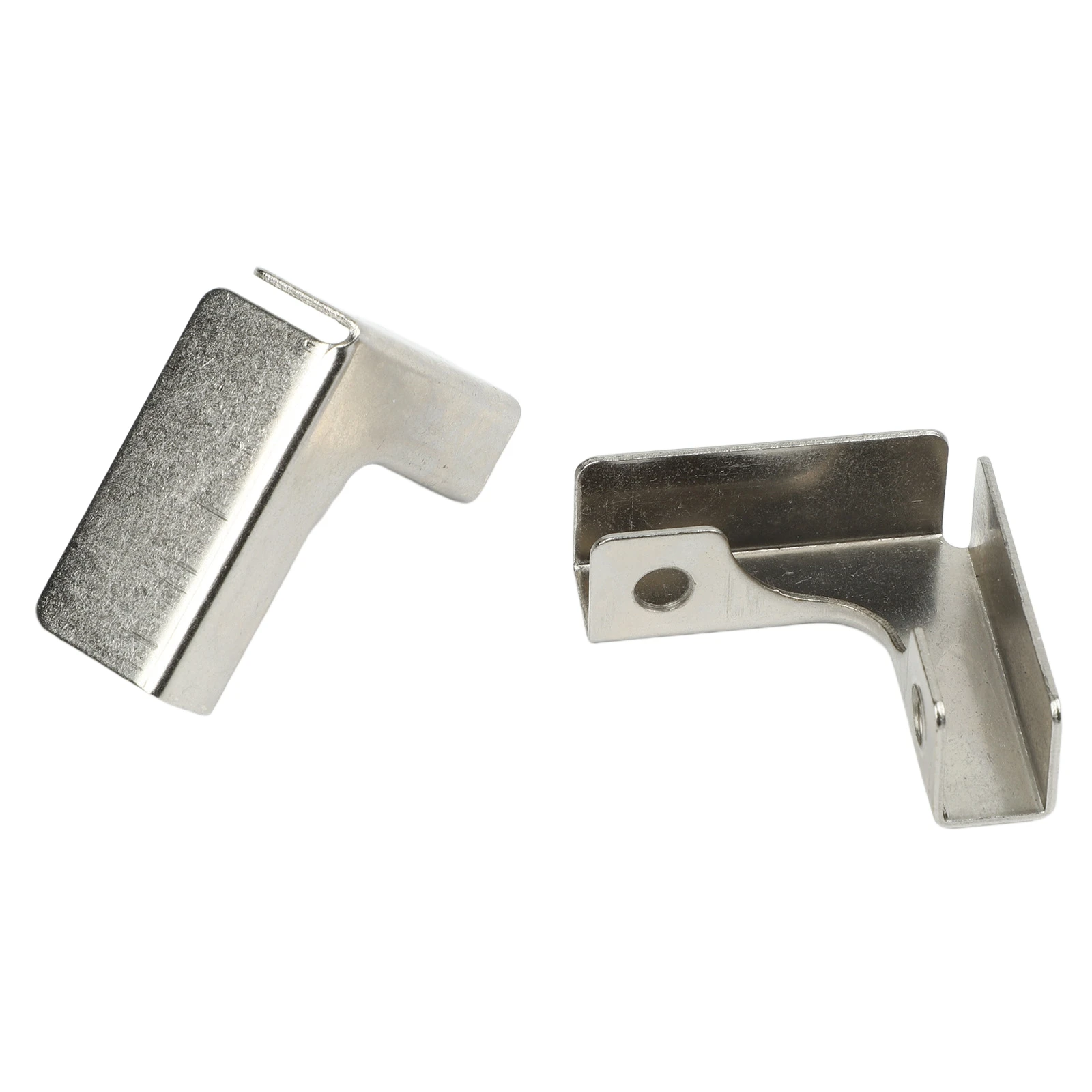 Aquarium Accessories Total Size 52 X 52 X 19mm L-Shaped Glass Clips for versatile Use In Displays Includes Mounting Screws