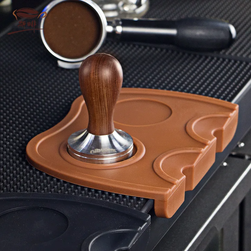 

LMM corner pad non-slip silicone pad filling pressure seat coffee machine bar powder hammer pad non-slip