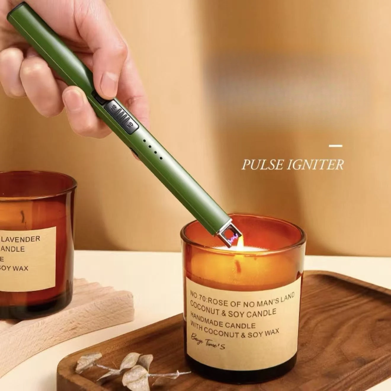 Flexible Neck Arc Lighter, USB Rechargeable, Windproof, Candle Lighter, Stove、BBQ Lighter, Safety Lock, Battery Indicator
