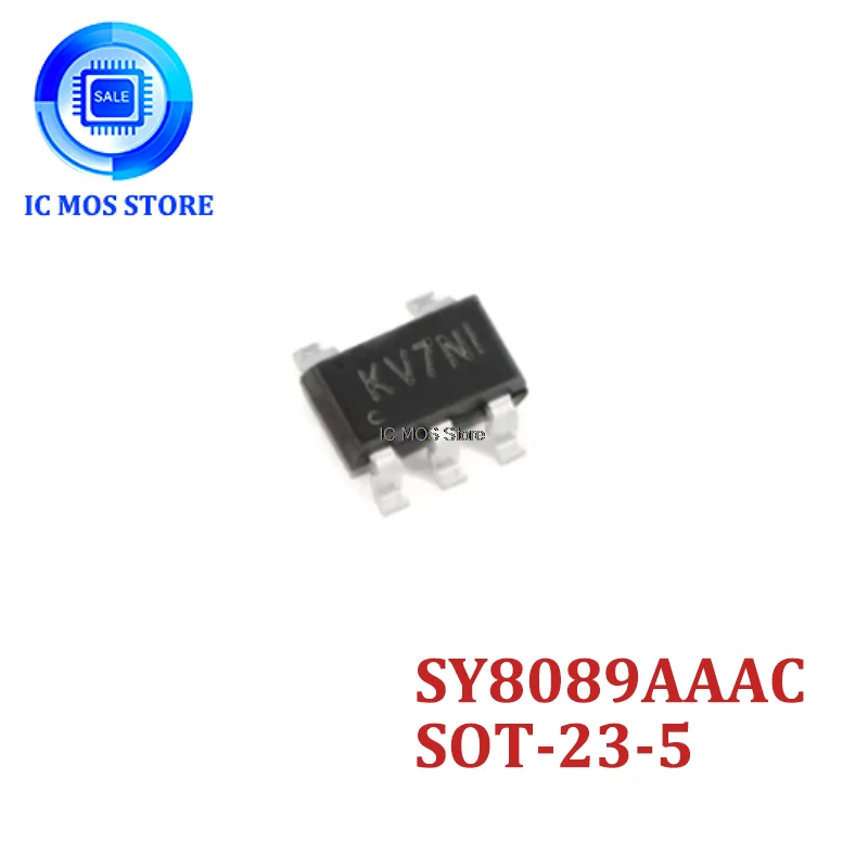 

20PCS New Original SY8089AAAC silk screen KV SOT-23-5 synchronous buck DC-DC regulator chip