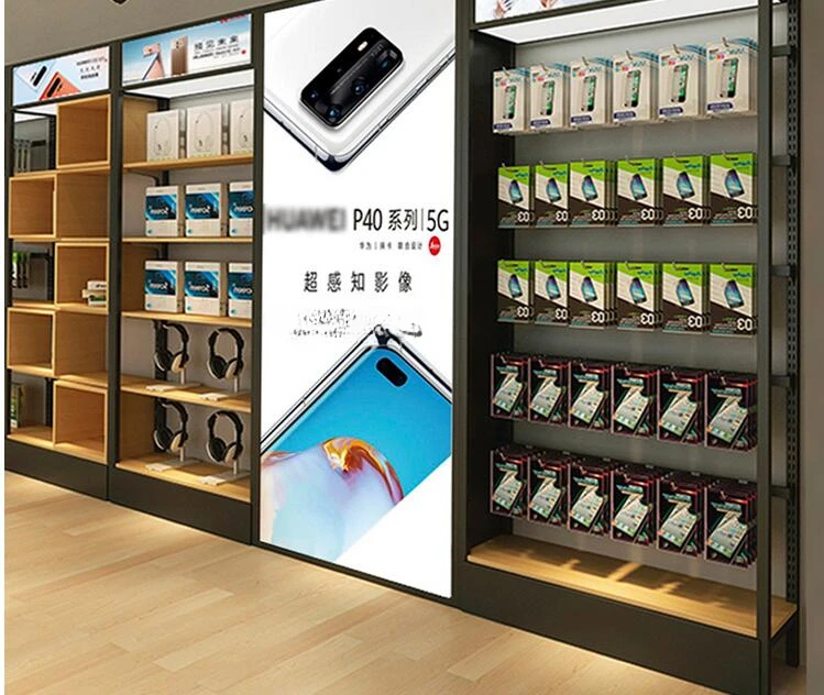 

Mobile phone display cabinet 2 mobile phone recycling store accessories counter cabinet display rack customization