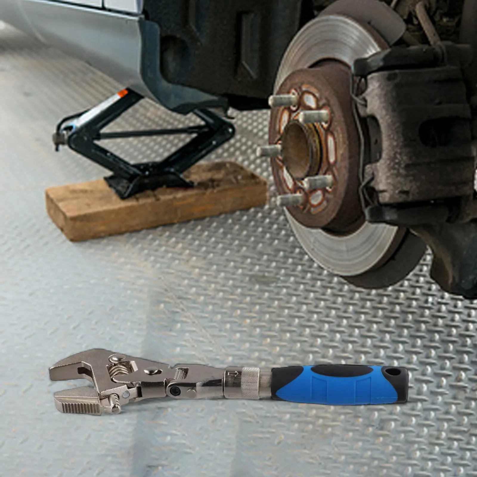 5in1-multifunctional-folding-adjustable-wrench-with-swivel-ratchet-head-for-maintenance-of-water-electricity-and-hvac-equipment
