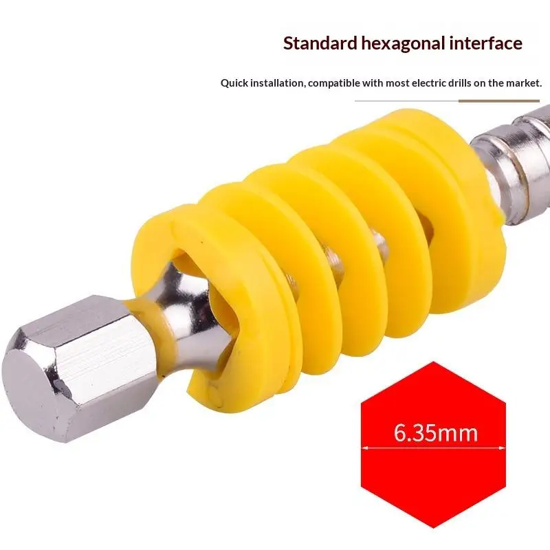 1 Stück 1/4 Zoll Sechskant PH2 Kreuzschraubendreherkopf Magnetischer Schraubendreherkopf Magnetring zur Positionierung Abnehmbarer Begrenzungsring – Detail 11