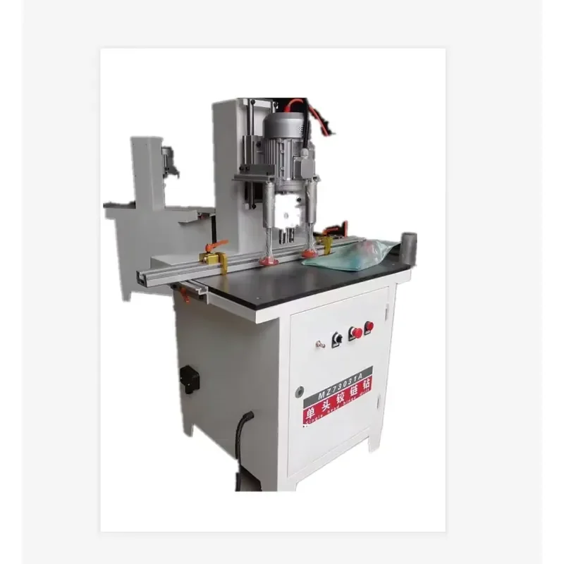 Latest Fully Automatic Single Head Wooden Hinge Drilling Boring Machine for Woodworking