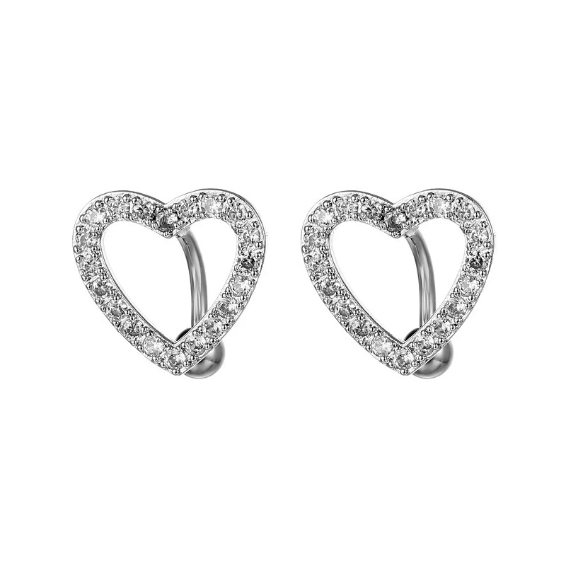 Cooper Belly Button Piercing Ring JewelryNavel Pircing Umbilical Pircing Ring Heart Belly Button Ring Navel Piercing Ring