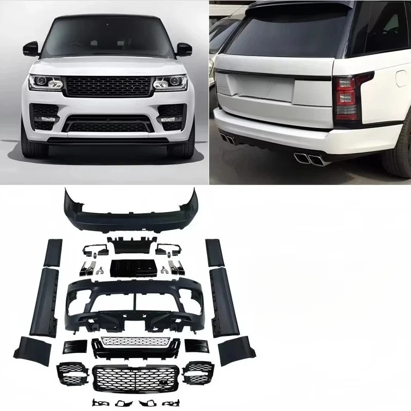 

Suitable 13-17 LR Sport and Heritage Models Includes Bumpers Grille Front/floor Intake