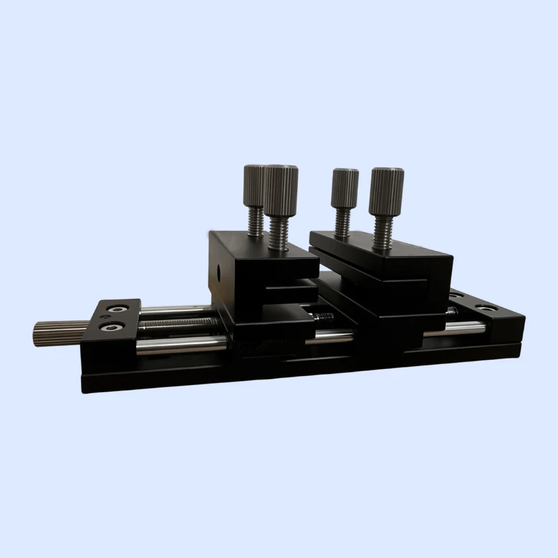 SM60+302M biaxial stretching displacement table manual film stretching table