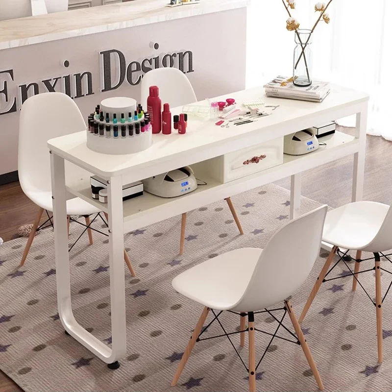 Simple Modern Nail Tables Nordic Artist Manicure Dressing Nail Tables Professional Aesthetictable Dressing Salon Furniture FYMT