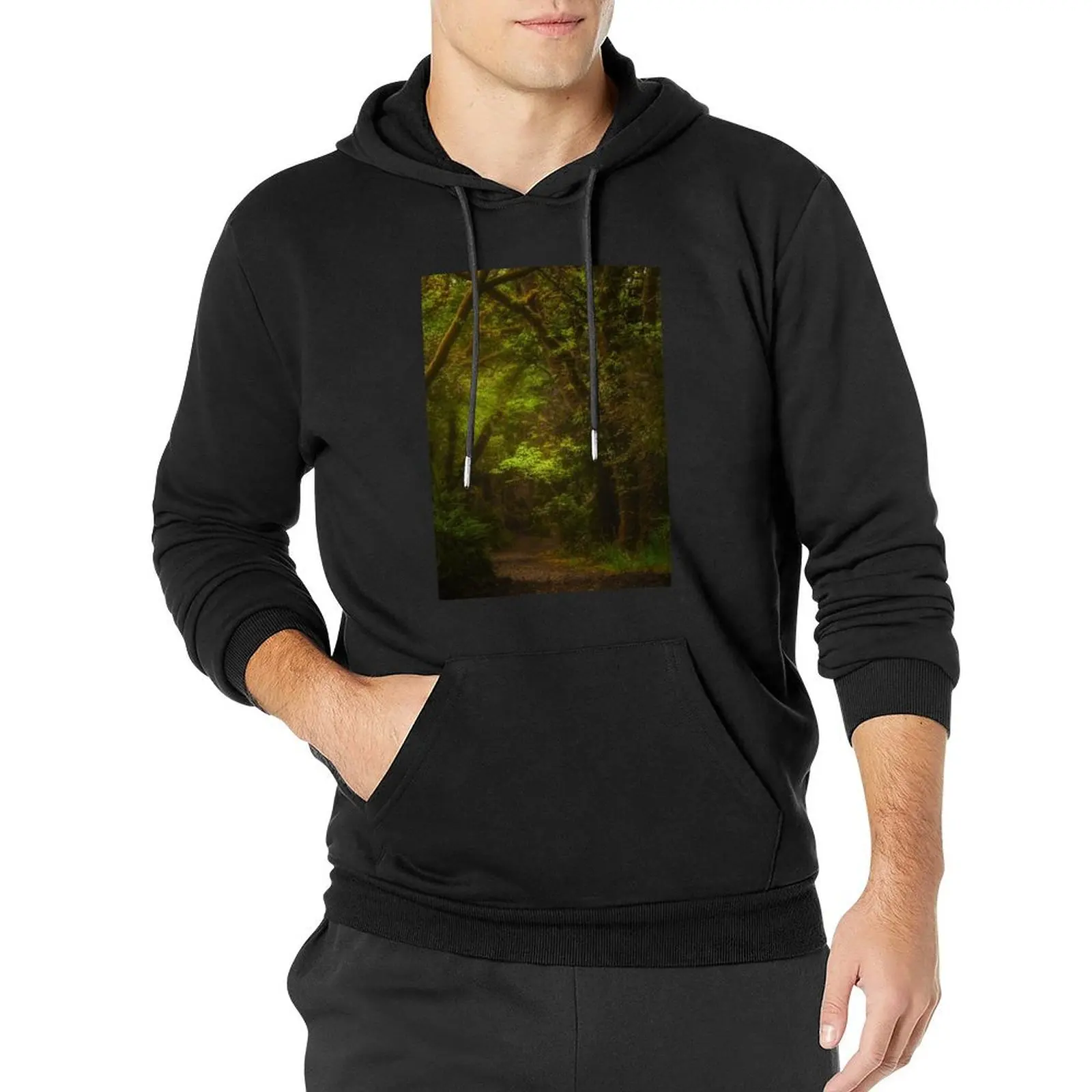 Ireland - Forest Pullover Hoodie autumn jacket men anime clothing autumn man hoodie