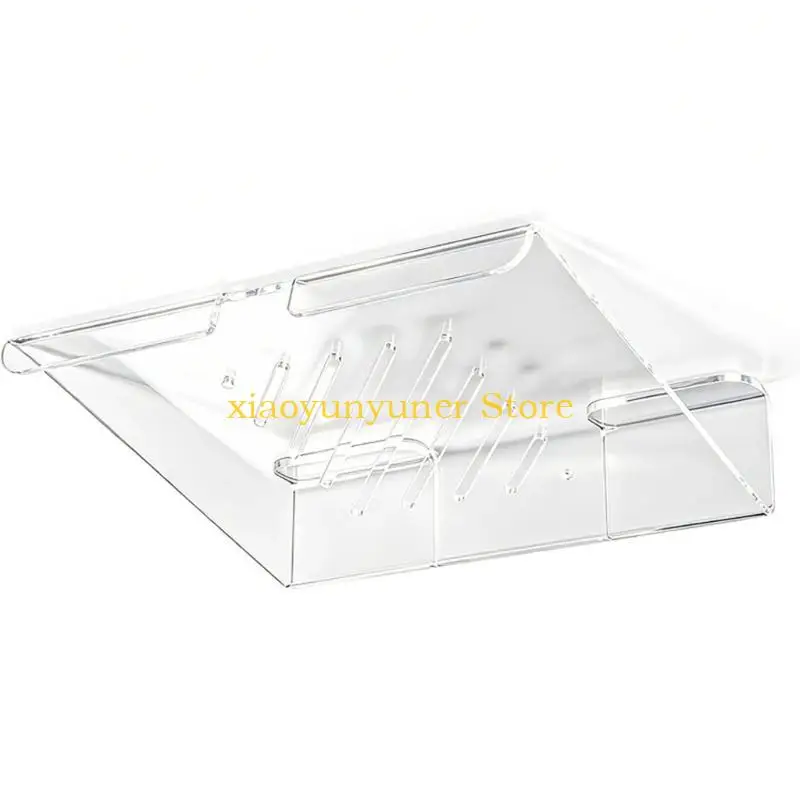 P9JB Acrylic Desk Laptop Risers with Open Airflows Platform for Study Space